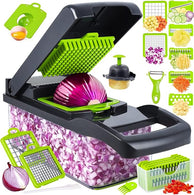 Vegetable Chopper Cutter Food Slicer Multifunctional 14 in 1