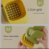 MULTIFUNCTIONAL VEGETABLE CHOPPER FRIES CUTTER HAND PRESSURE DICER
