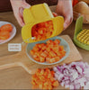 MULTIFUNCTIONAL VEGETABLE CHOPPER FRIES CUTTER HAND PRESSURE DICER