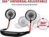 Portable Neckband Fan USB Rechargeable